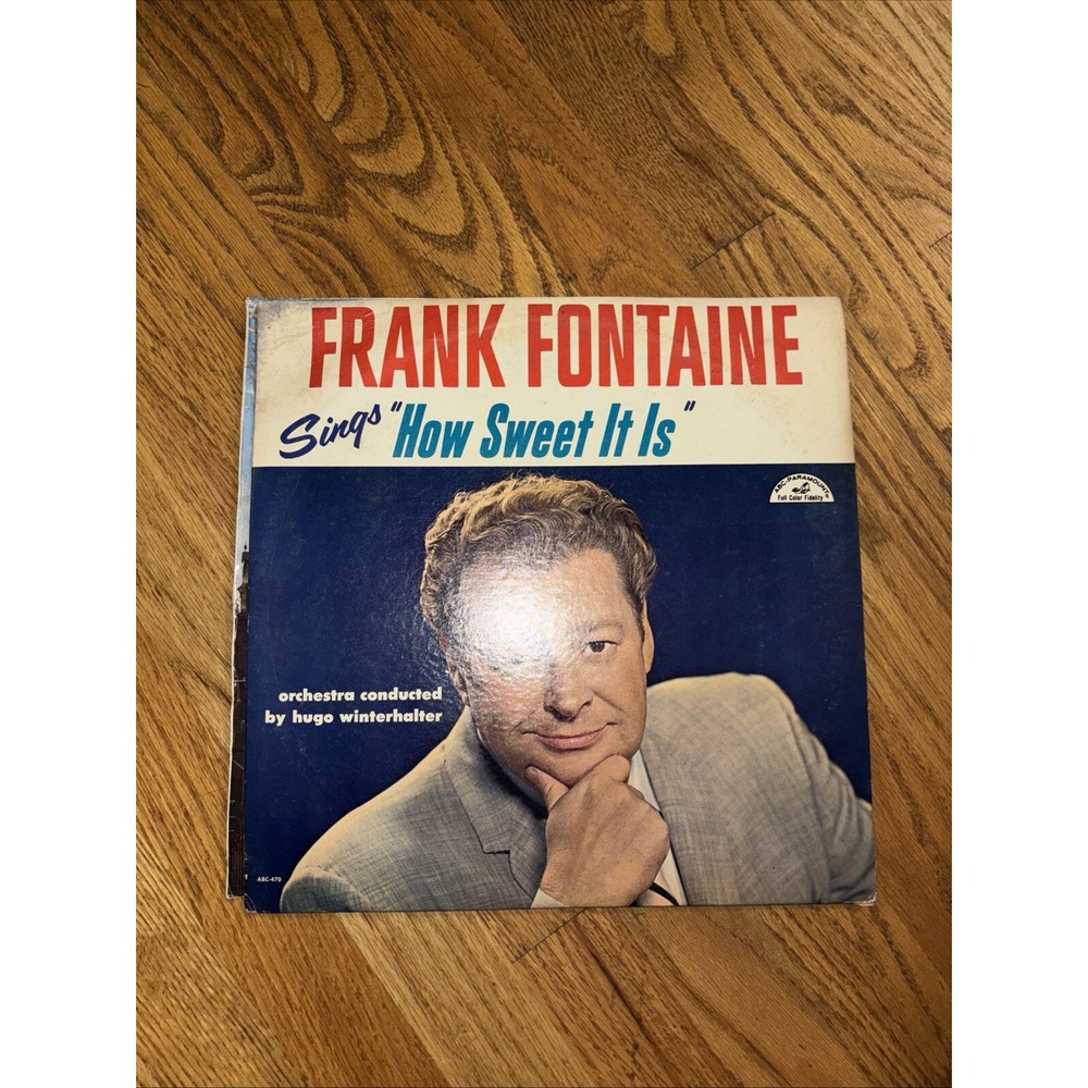 Frank Fontaine How Sweet It Is & Treffpunkt Munchen Vinyl Record Lot 12" LP Fair